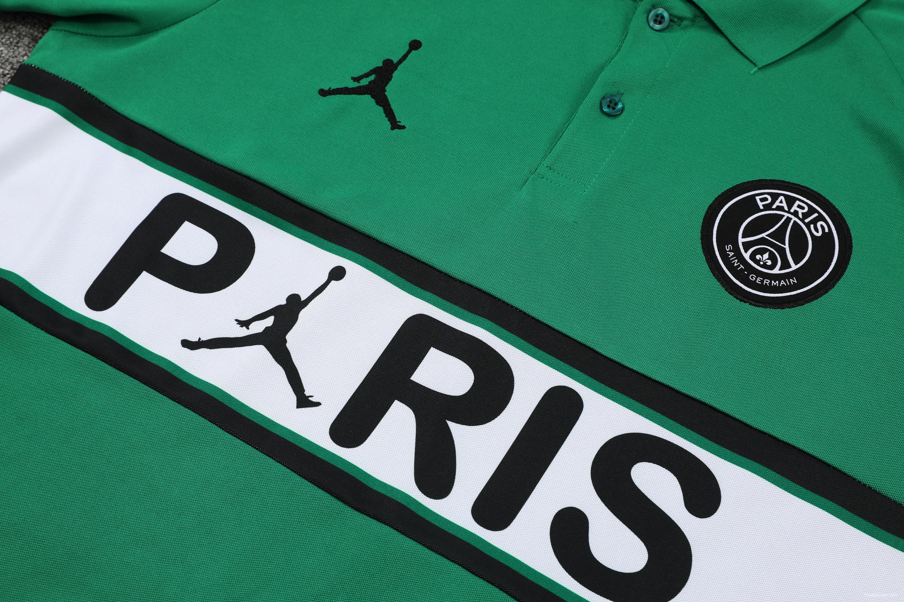 PSG X Jordan POLO kit green (not support sold separately)