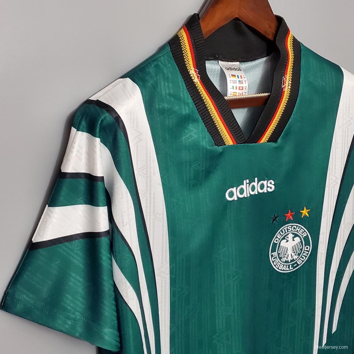 Retro 1998 Germany away Soccer Jersey