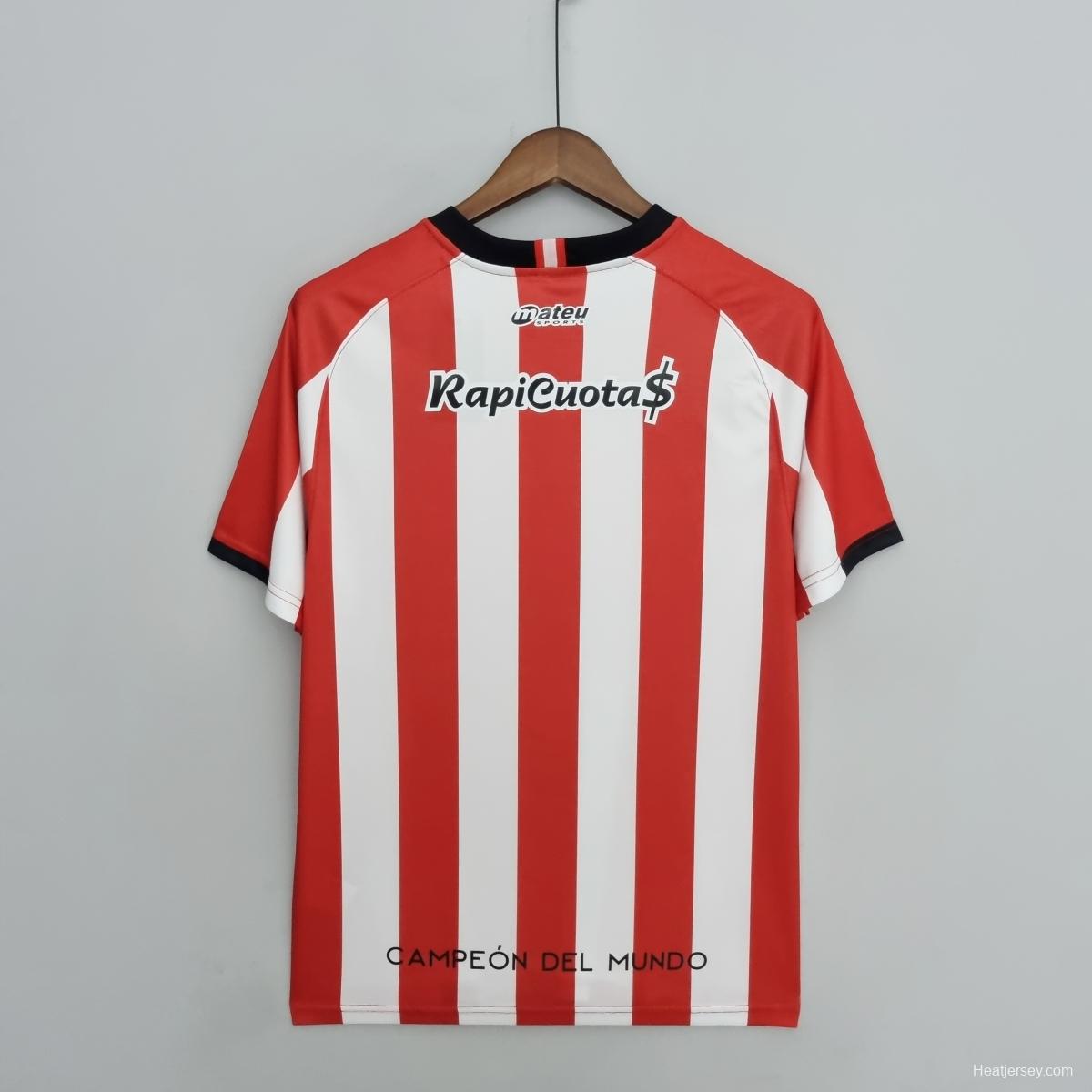 22/23 Estudiantes de La Plata home Soccer Jersey