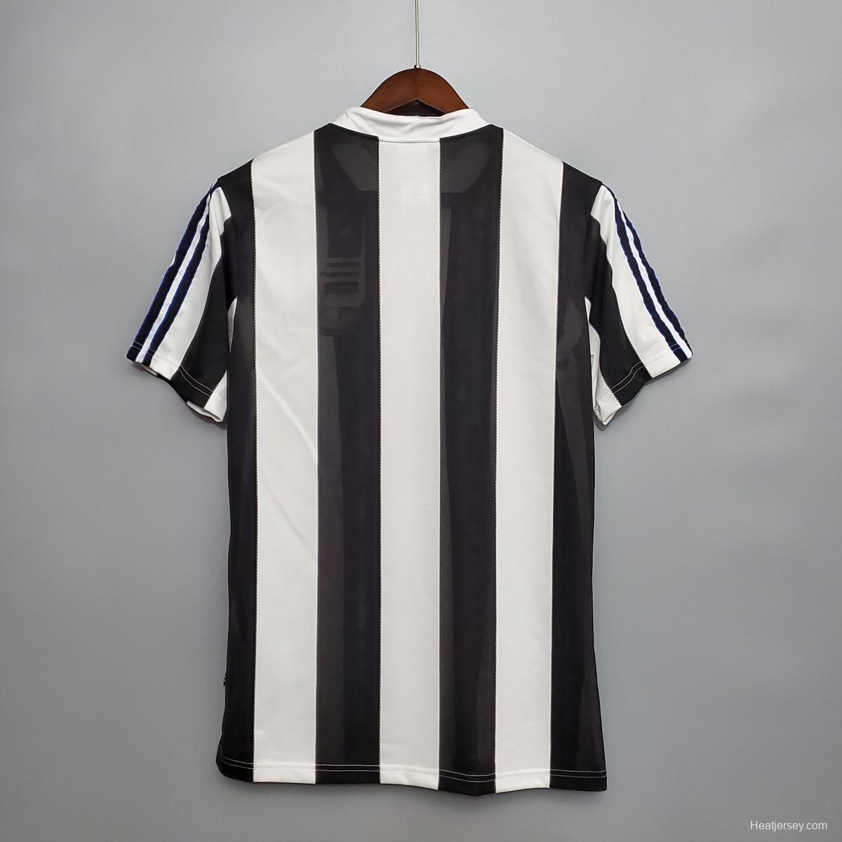 Retro 95/97 Newcastle United home Soccer Jersey