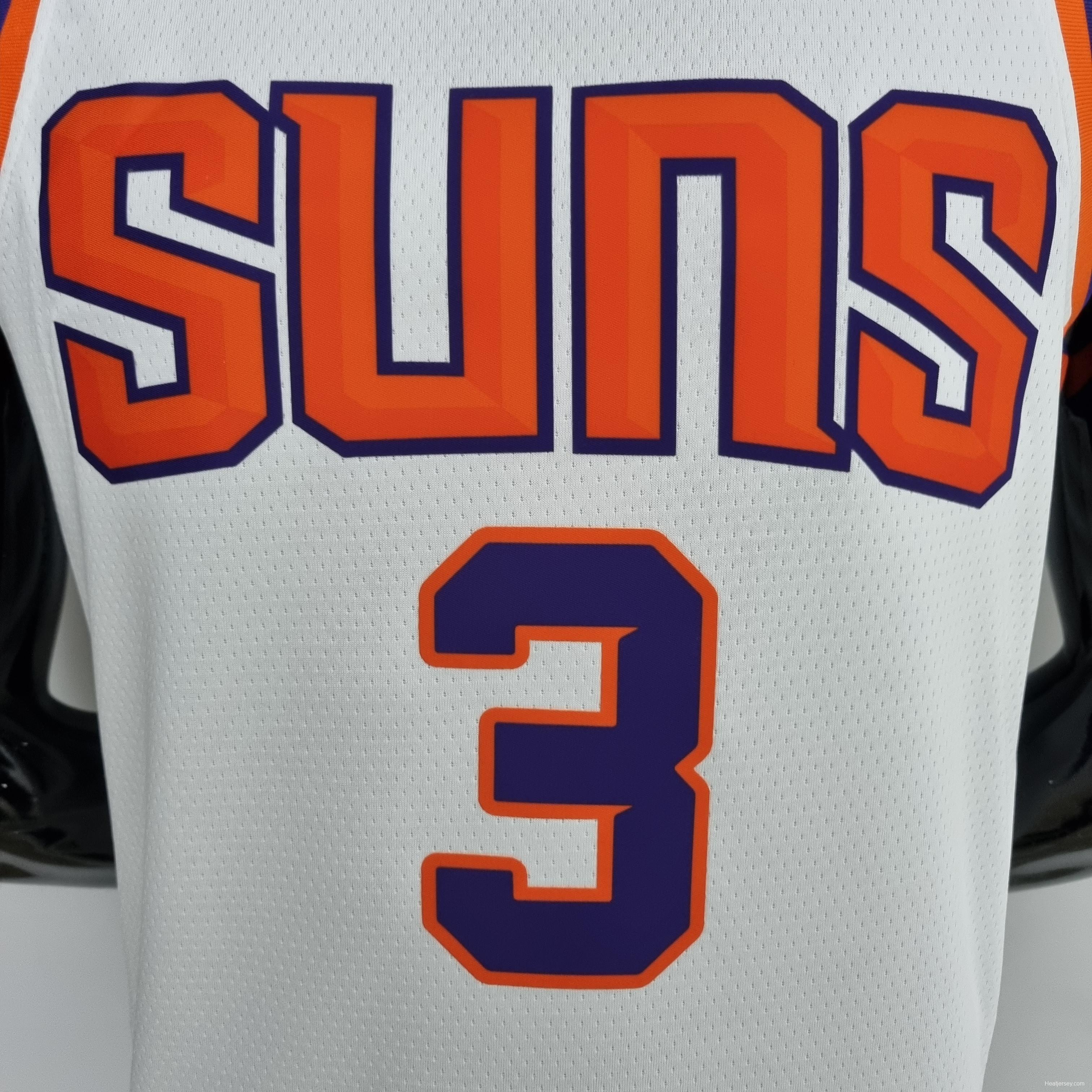 75th Anniversary Paul #3 Phoenix Suns White NBA Jersey