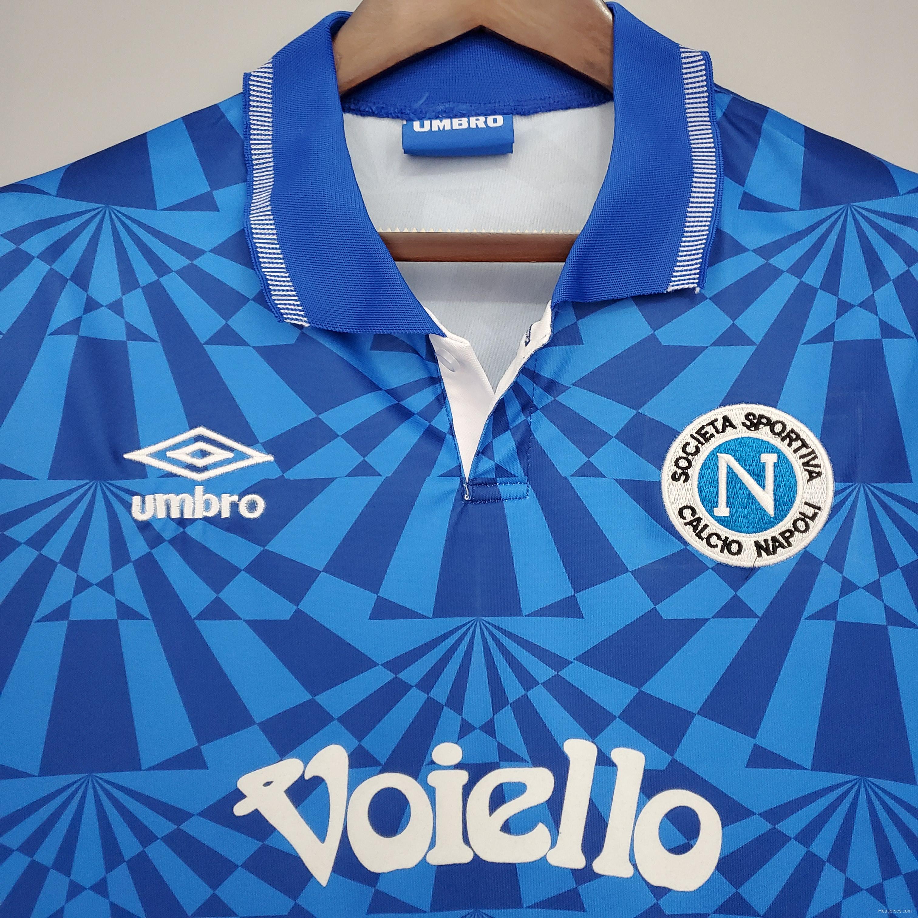 Retro Napoli 91/93 home Soccer Jersey