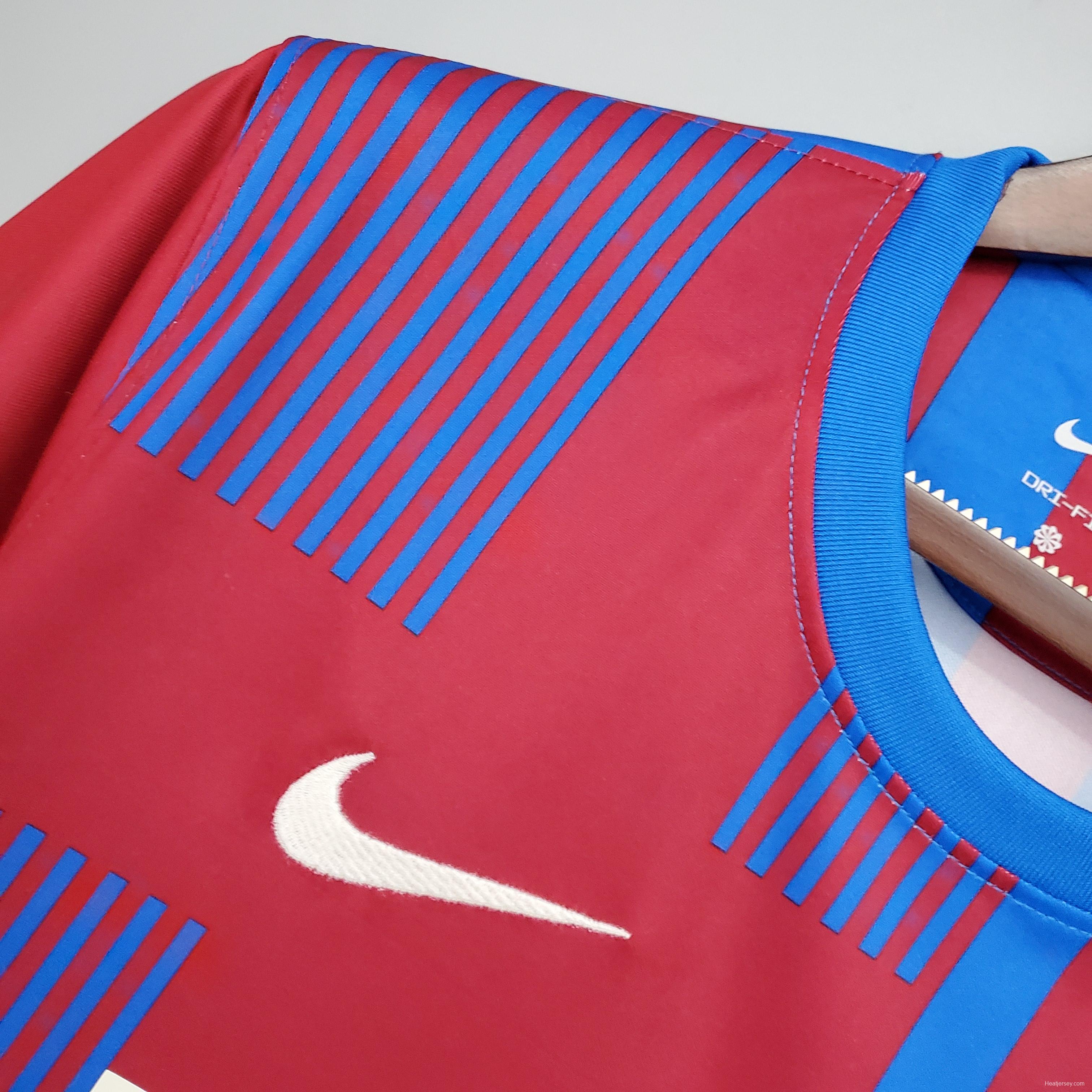 21/22 Barcelona home Soccer Jersey