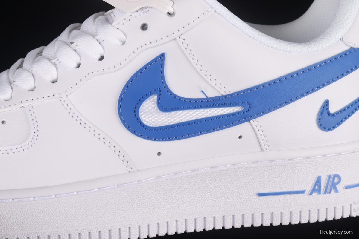 NIKE Air Force 11607 Low Game Royal deconstructs low-top casual board shoes DR0143-100