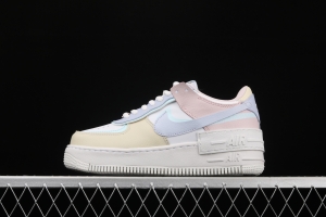 NIKE Air Force 1 ShAdidasow light weight heightened low-top 100-top board shoes CI0919-106