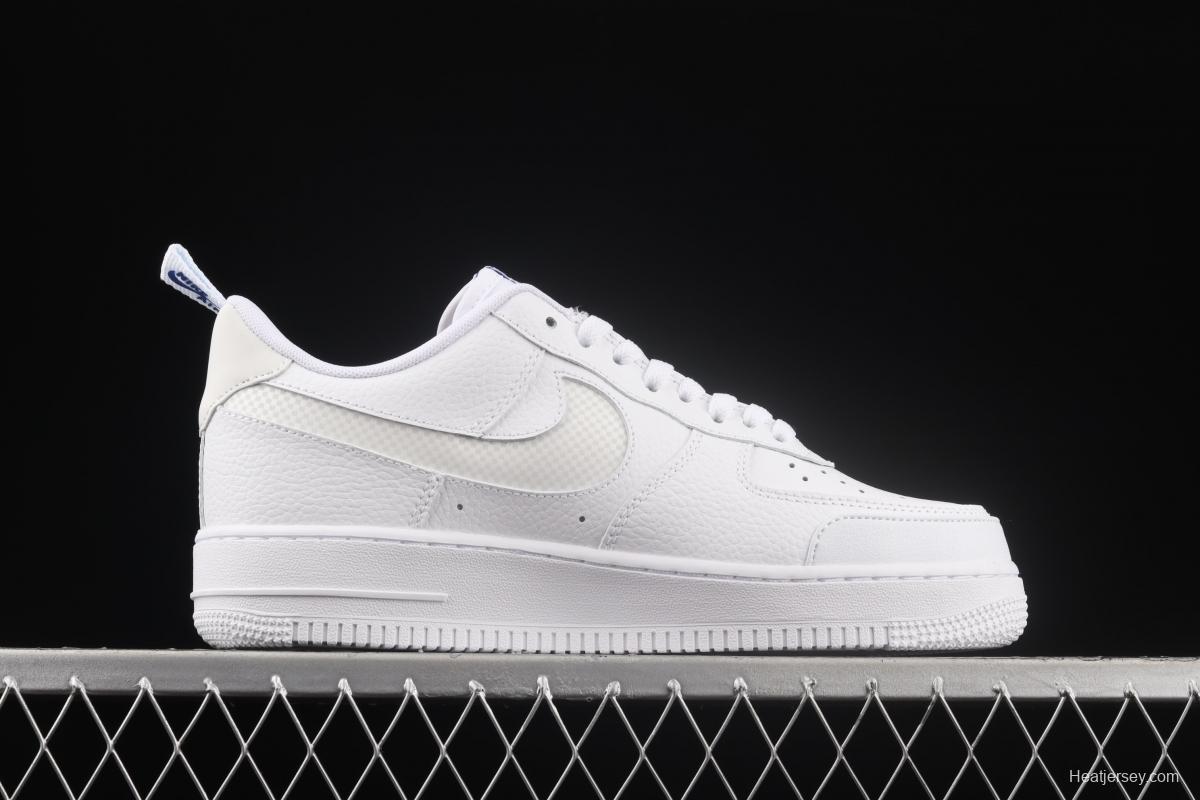 NIKE Air Force 1' 07 Low 3M hollowed-out reflective low-top casual board shoes DN4433-100