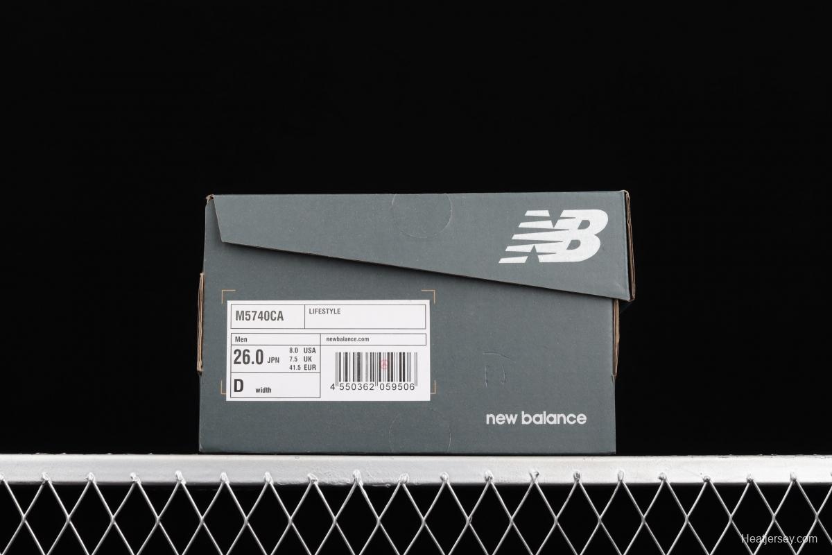 New Balance NB5740 series retro leisure jogging shoes M5740CA