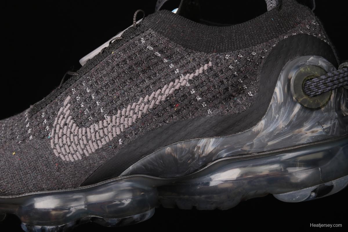 NIKE Air Vapormax 2020 Flyknit fly-woven fast tie full-palm air cushion jogging shoes CJ6740-002