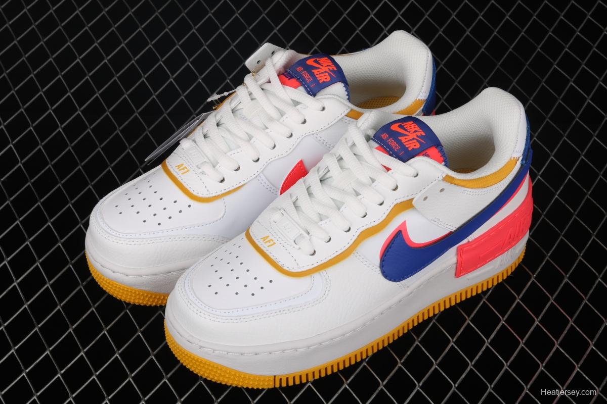 NIKE Air Force 1 ShAdidasow light weight heightened low-top 100-top board shoes CI0919-105