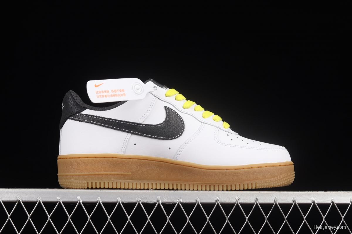 NIKE Air Force 1 Have A Nike Day smiley face low-top casual board shoes DO5854-100