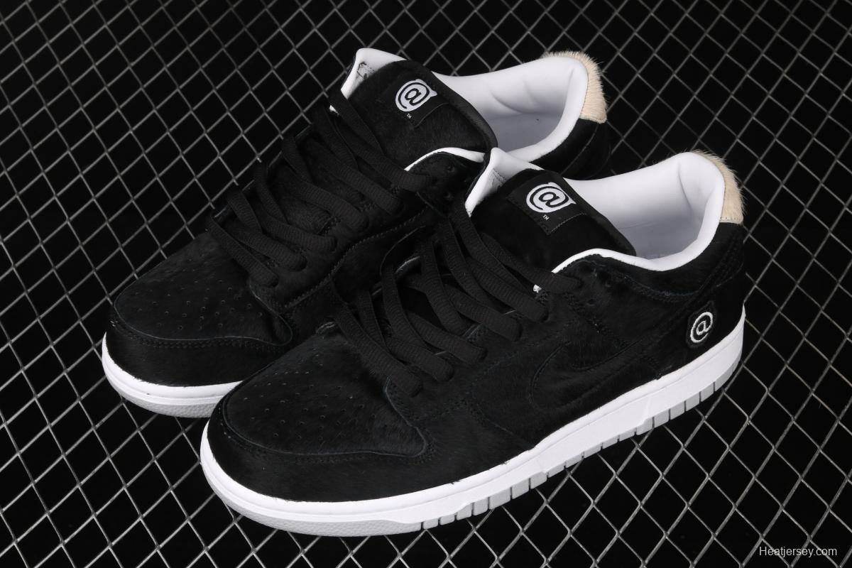 NIKE SB DUNK Low black horse hair joint name dunk series retro low-side leisure sports skateboard shoes CZ5127-001