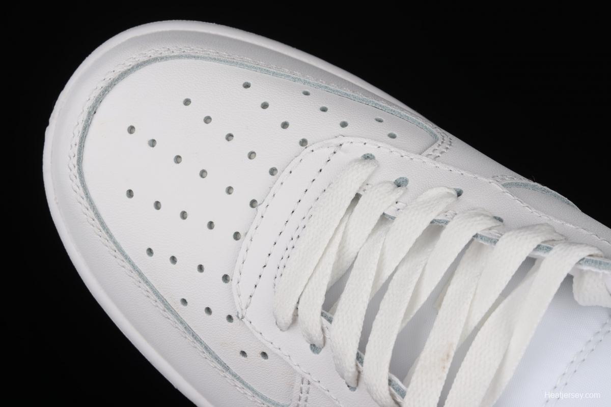 NIKE Air Force 1 Low Multi Swoosh all-white colorful low-top casual board shoes DM9096-100