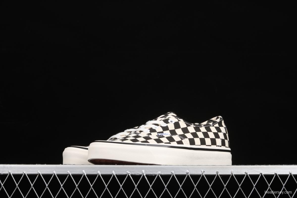 Vans Old Skool Anaheim blue standard four-hole low-side checkerboard vulcanized casual shoes VN0A38ENOAK