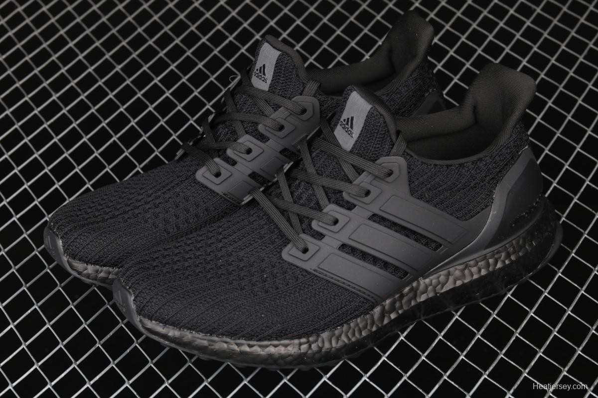 Adidas Ultra Boost 4.0BB6171 fourth generation knitted striped gray-black UB