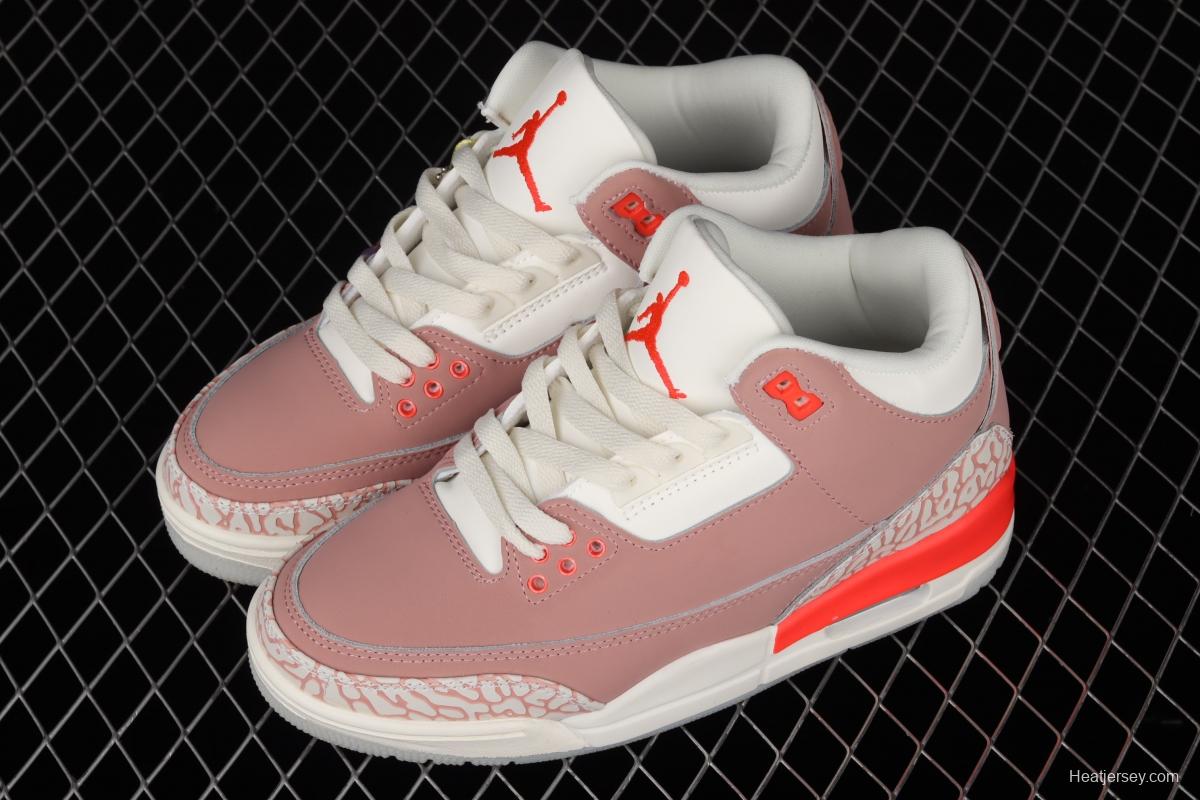 Air Jordan 3 Retro Rust PiNIKE AJ3 Joe 3 peach CK9246-600