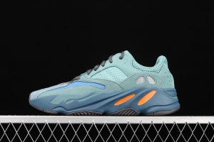 Adidas Yeezy Boost 700 Sea Blue GZ2002 Kanye coconut 700 sea blue running shoes BASF popcorn