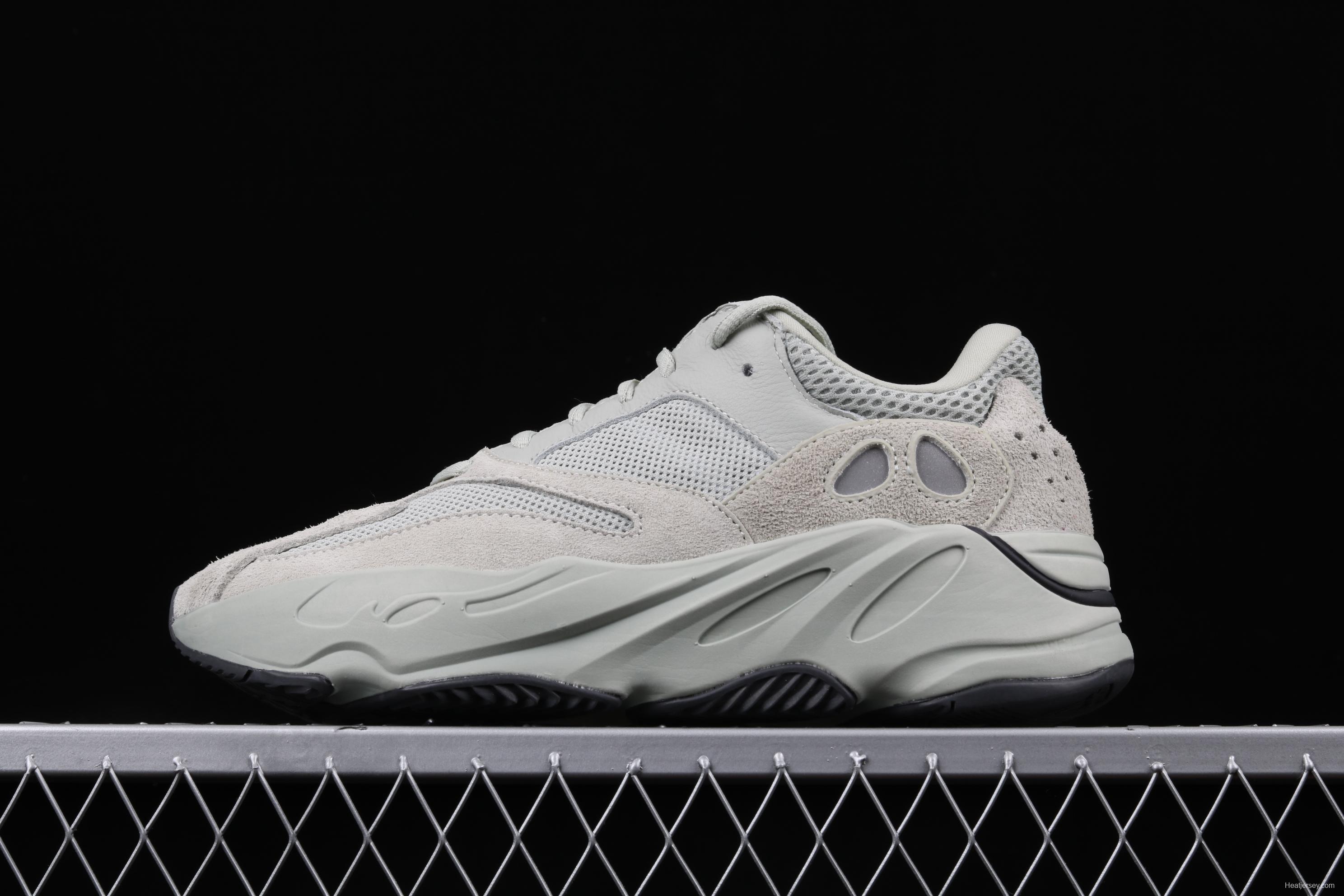 Adidas Yeezy Boost 700 Salt EG7487 Kanye Coconut 700Sea Salt spray running shoes 3M reflective