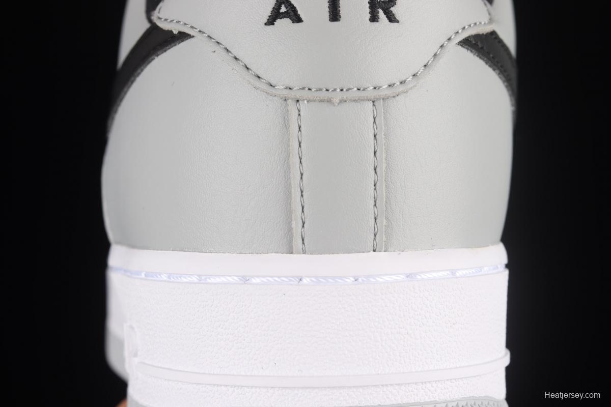 NIKE Air Force 1 Low smoke ash color matching head layer low top casual board shoes CN6403-105