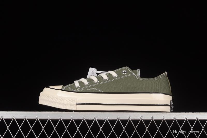 Converse 1970s Evergreen low-top vulcanized casual shoes 162060C