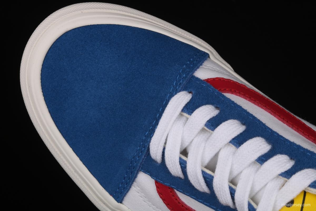 Doraemon x Vans jointly ordered DIY limited edition low upper shoes VN0A45KDVUP