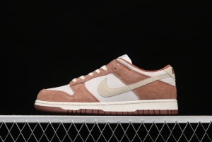 NIKE SB DUNK Low Prm milk brown SB buckle rebound fashion casual board shoes DD1390-100