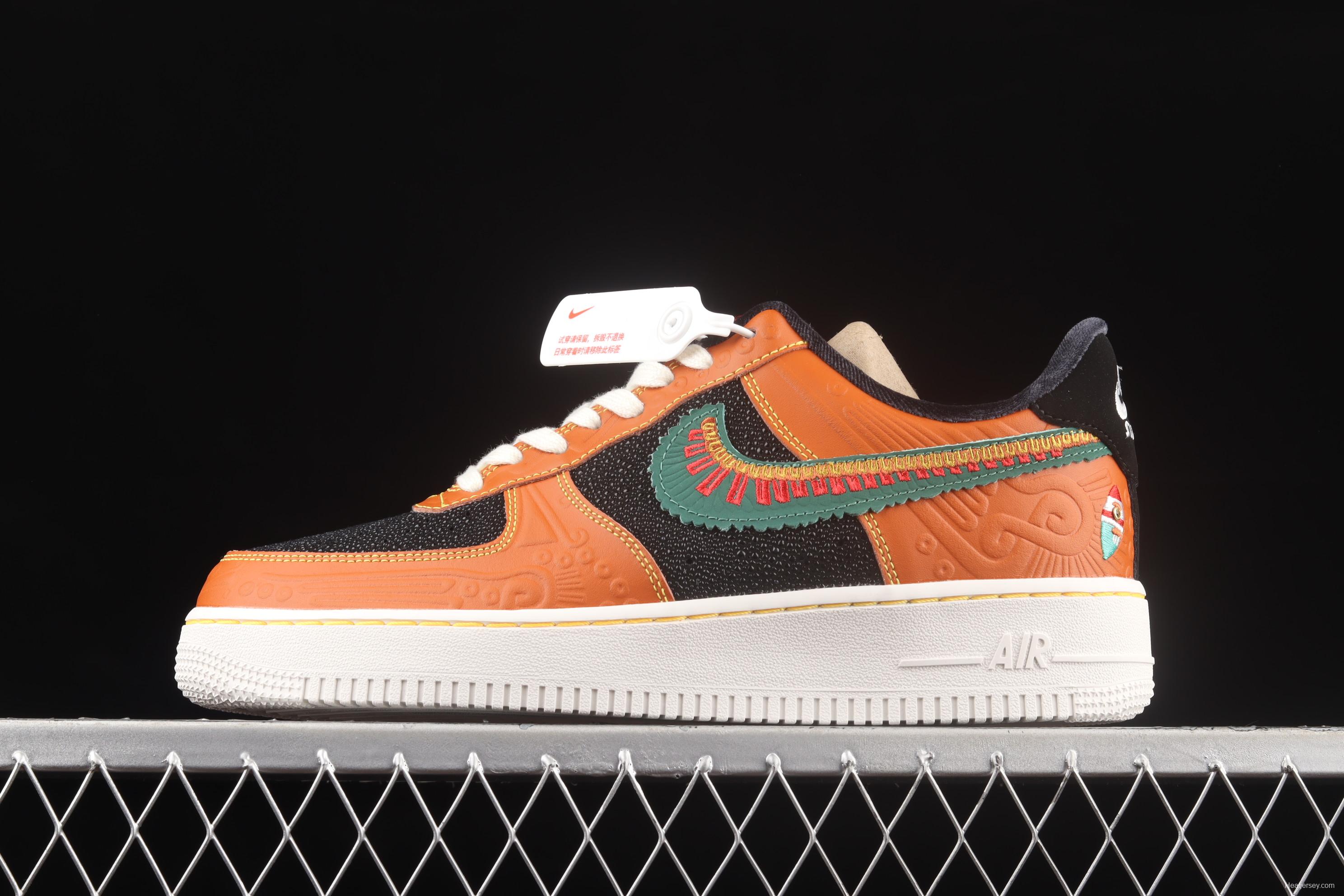 NIKE Air Force 1x 07 Low Siempre Familia Mexican style Day of the Dead low upper board shoes DO2157-816