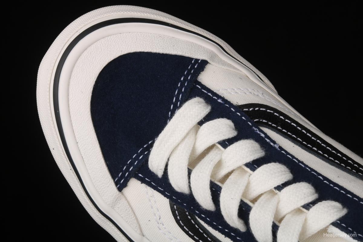 Vans Style 36 half-moon head half-crescent white low-top sports board shoes VN0A38GF4UJ2