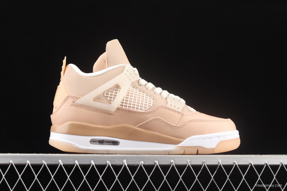 Air Jordan 4 Shimmer khaki light color DJ0675-200