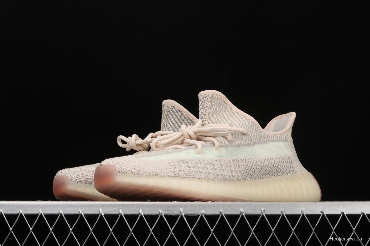 Adidas Yeezy Boost Basf 350 V2 FW5318 Darth Coconut 350 second generation hollowed-out swan white sky star color BASF Boost original