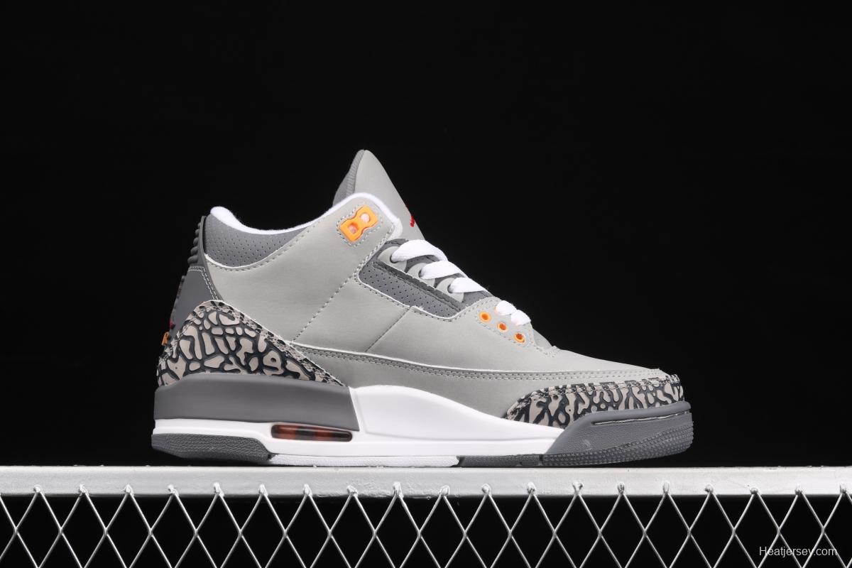 Air Jordan 3 Cool Grey AJ3 Joe 3 Wolf CT8532-012