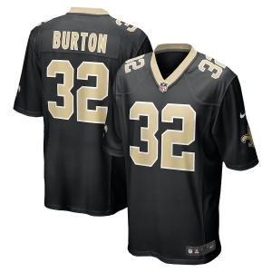 Men's Michael Burton Black Player Limited Team Jersey