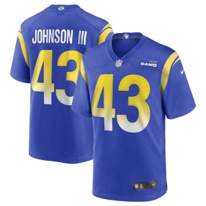 Men's John Johnson III Royal Player Limited Team Jersey