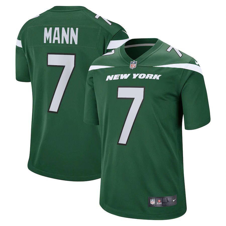 Men's Braden Mann Gotham Green Player Limited Team Jersey