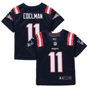 Toddler Julian Edelman Navy Player Limited Team Jersey