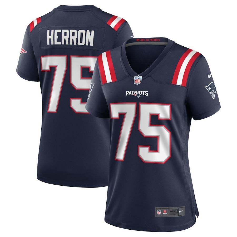 Women's Justin Herron Navy Player Limited Team Jersey