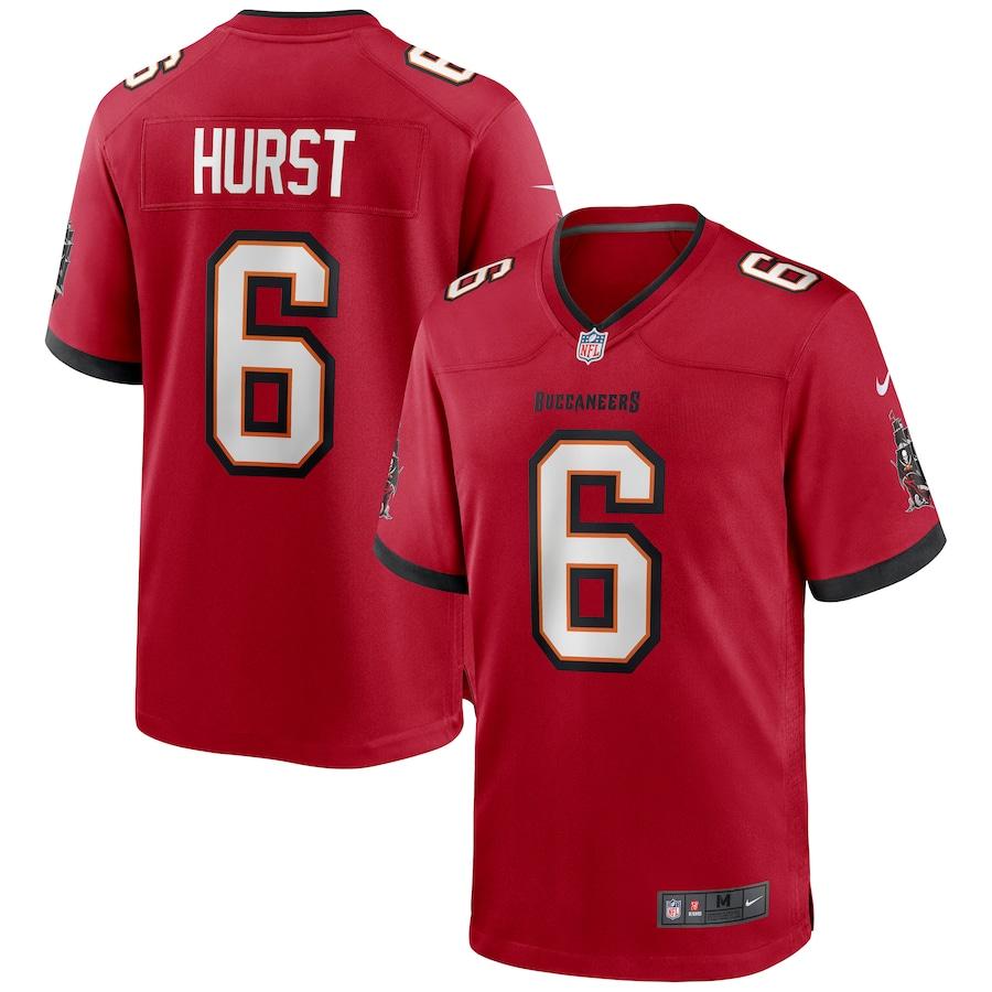 Men's John Hurst Red Player Limited Team Jersey