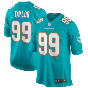 Men's Jason Taylor Aqua Retired Player Limited Team Jersey