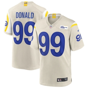 Men's Aaron Donald Bone Player Limited Team Jersey