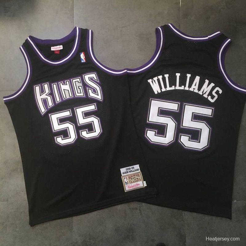 Men's Jason Williams Black Retro Classic Team Jersey