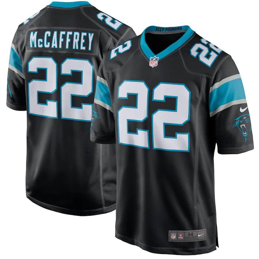 Men's Christian McCaffrey Black Player Limited Team Jersey