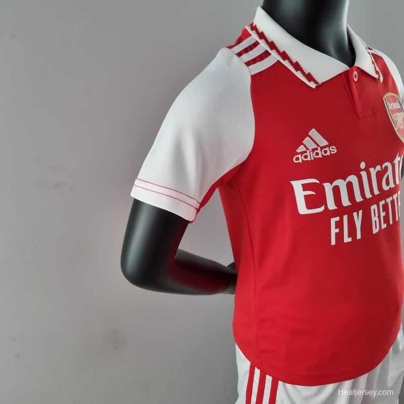 22/23 Arsenal Home Kids SIZS:16-28 Soccer Jersey