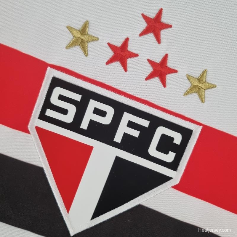 Retro Sao Paulo 2006 Home Soccer Jersey