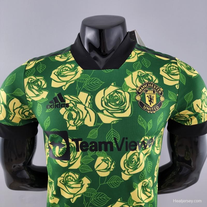 Player Version 22/23 Manchester United Rose Version Green