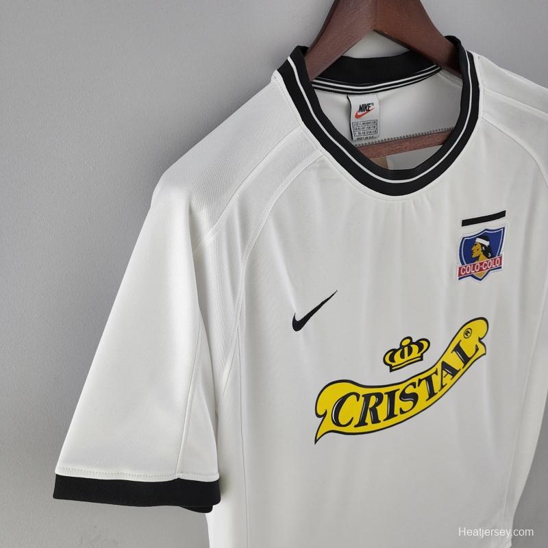 Retro 00/01 Colo Colo Home  Soccer Jersey