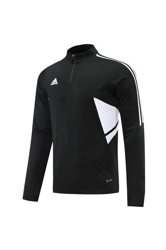 22./23 Adidas Black Half Zipper Tracksuit