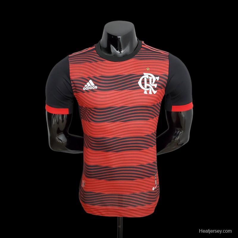 Player Version 22/23 Flamengo Home Soccer Jersey