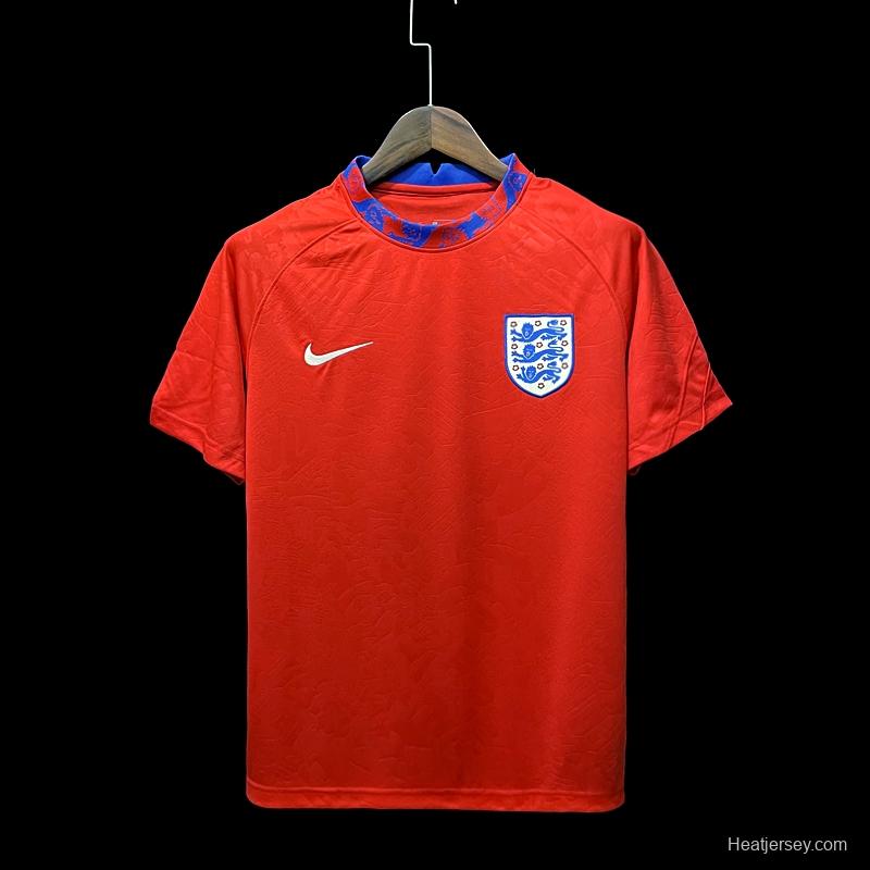 20/21 England Red Pre-match Training Jersey