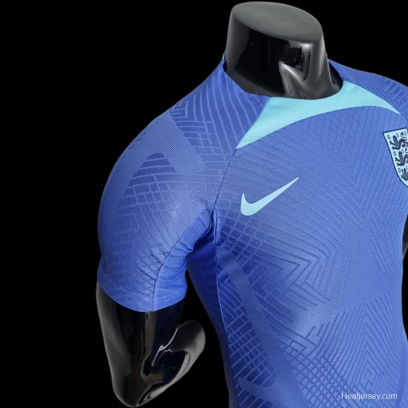 Player Version 2022 England Training Jersey Blue