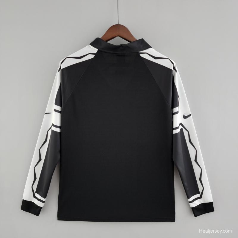 Retro 1995 Long Sleeve Colo Colo Away Soccer Jersey