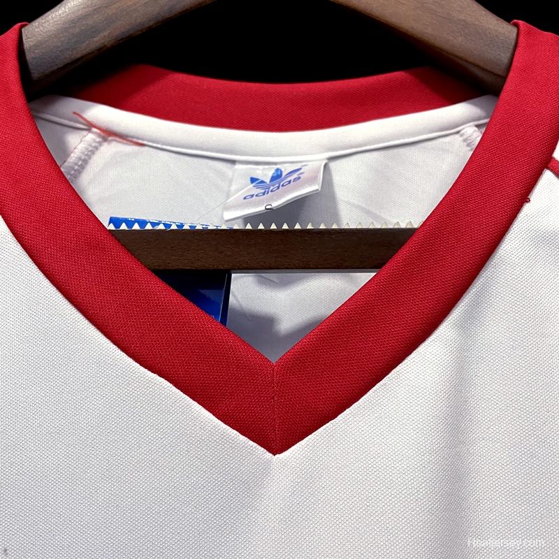 Retro 1986 River Plate Home Soccer Jersey